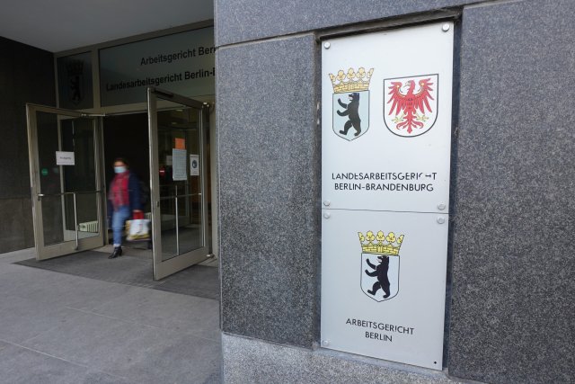 Das Berliner Arbeitsgericht im Ortsteil Tiergarten: Verfahren sind hier in der Regel für die Öffentlichkeit zugänglich.