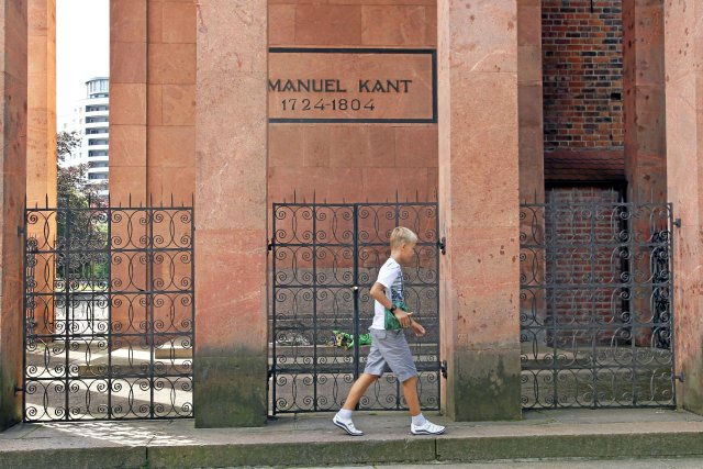 Kaliningrads größter Deutscher. Immanuel Kant ist auch bei den R...