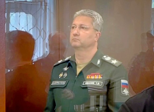 Timur Iwanow vor dem Moskauer Basmanny-Gericht