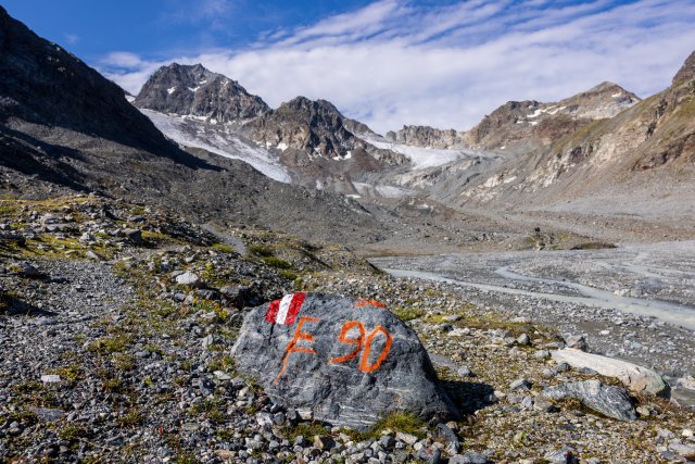Stein statt Eis: Nicht wenige Gletscher in Mitteleuropa wie der Tiroler Jamtalgletscher sind faktisch abgeschmolzen.