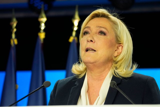 Rechtsextrem und machtbewusst: Marine Le Pen, Chefin des französ...