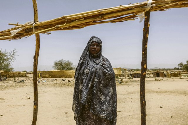 Alltag im Flüchtlingslager Adre nahe der Grenze zum Tschad, Apri...