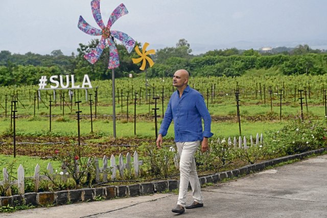 Rajeev Samant ist ein Pionier für den Weinbau in Indien. Nach einem Studium in Kalifornien hat er in der Region Nashik ein Weingut aufgebaut.