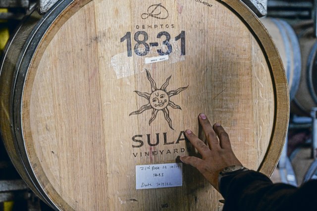 Das Weingut »Sula Wineyard« ist das größte in Indien und umfasst rund 700 Hektar Anbaufläche.