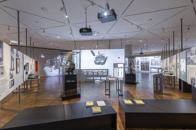 Blick in die Sonderausstellung des DHM