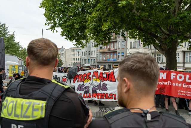 Demonstration am Samstag in Berlin.