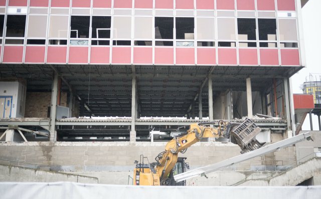 Friedrich-Ludwig-Jahn-Sportpark: Nach dem Abriss kommt der Neubau – nur eine von vielen Baustellen rund um den Gleimkiez.