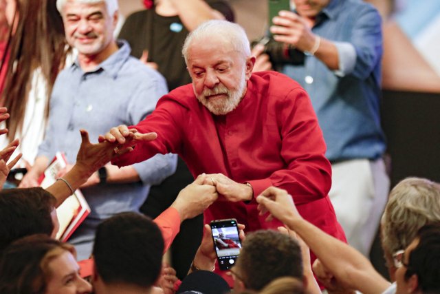 Brasiliens Präsident Luiz Inácio Lula da Silva ist der populärst...