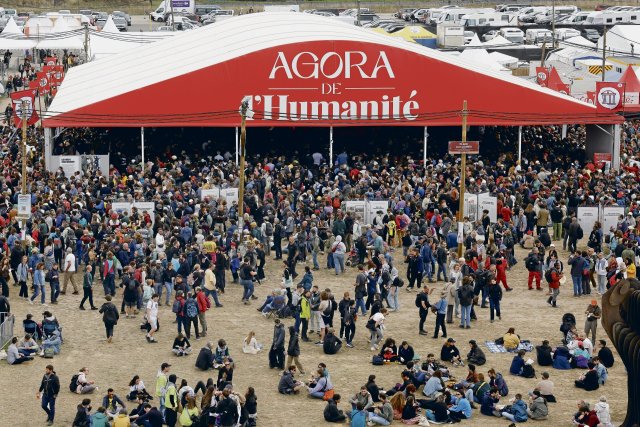 Zum jährlichen Festival »Fête de l'Humanité«, das von der französischen kommunistischen Zeitung l’Humanité in Bretigny-sur-Orge südlich von Paris organisiert wurde, kamen in diesem Jahr besonders viele junge Menschen, um ihre Verbundenheit mit dem palästinensischen Volk zu bekunden – ohne dass ihre Kritik an der Politik der israelischen Regierung sofort als Antisemitismus diffamiert würde.