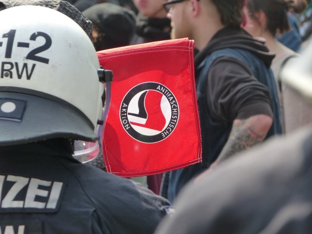Das Logo der Antifaschistischen Aktion.