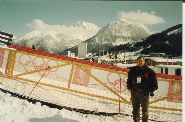 1992 bei den Winterspielen in Albertville