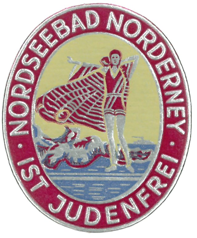 Antisemitische Briefverschlussmarke aus den 30er Jahren