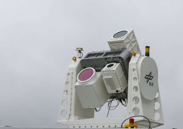 Ein Trackingsystem des DLR für die Ortung von Drohnen. Bei Frontex läuft ein Wettbewerb für ähnliche Anlagen.