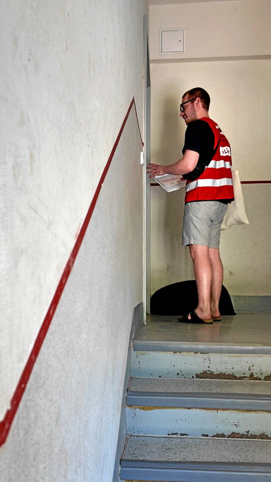 »Freundlich wie ein Golden Retriever«: Daniel kurz vor dem Mietergespräch