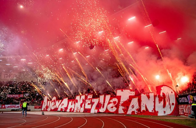 Die Innenminister wollen Pyro-Choreografien wie beim Regionallig...