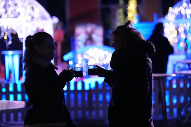 Besinnliche Stimmung? Klar – solange man die gröhlenden deutsche...