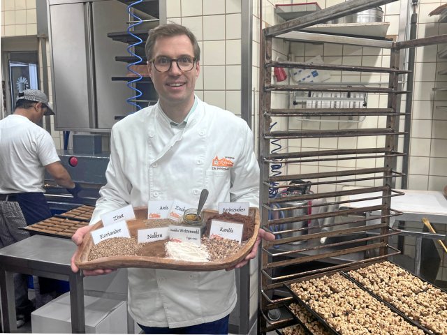 Printen-Meister: Andreas Klein in seiner Backstube