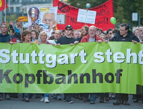 Neue Proteste gegen Stuttgart 21