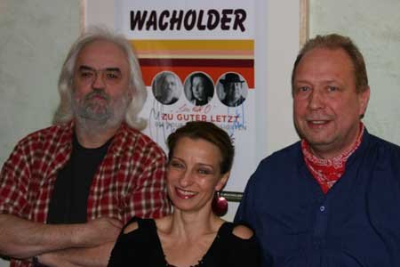 Wacholder 2008: Matthias »Kies« Kießling, Scarlett O' und Jörg »Ko« Kokott