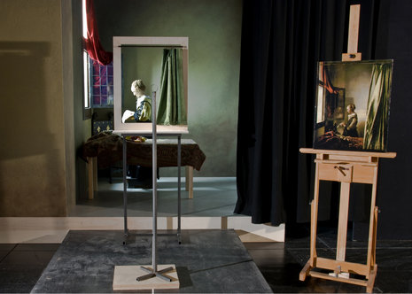 »Im Prisma des Vermeer« – Experimentierfläche zur Ausstellung in der Hochschule für Bildende Künste