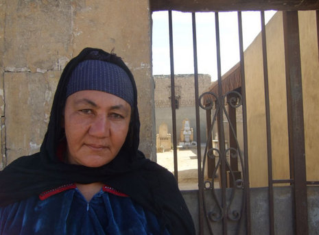 Nawaf folgte vor 40 Jahren ihrem Mann auf den Friedhof.