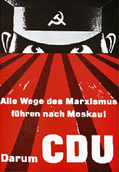 CDU-Wahlplakat aus dem Jahr 1953