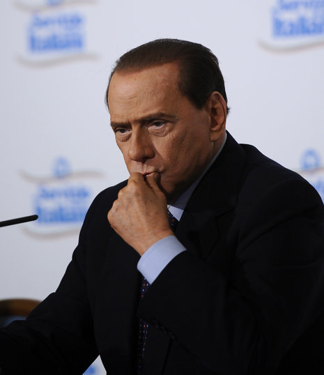 Silvio Berlusconi &ndash; noch siegesgewiss