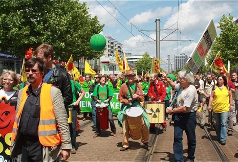 Anti-Atom-Demo in Magdeburg &#8211; Bunt, doch mit wenigen Teilnehmern