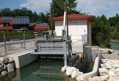 Das Wasserkraftwerk am Hammerbach in Ainring ND-