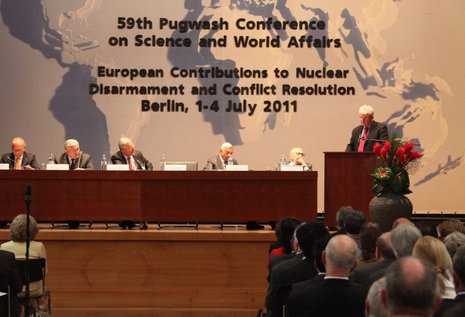Europas Beitrag zur nuklearen Abr&#252;stung und Konfliktl&#246;sung war Thema auf der 59. Pugwash-Konferenz in Berlin.