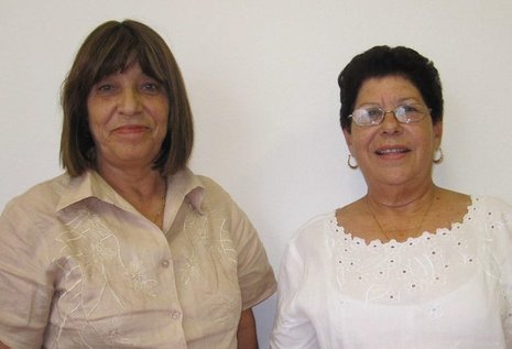 Maria Elena Salar (l.) und Dilcia García