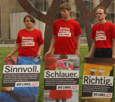 Wahlkampf der Linkspartei 2006