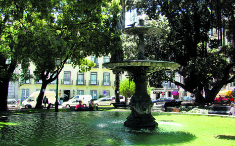 Wie zu Zeiten des Hochstaplers gibt es viele Brunnen in Portugals Hauptstadt.