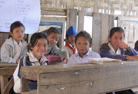 Die Schulkinder im Distrikt Khamkeut in Laos wünschen sich eine Zukunft ohne Blindgänger.