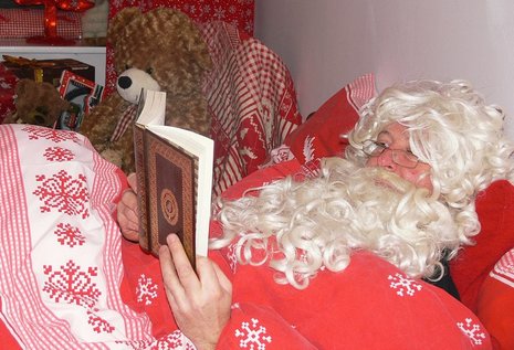 Der Weihnachtsmann hat auf dem Rochers-de-Naye sein eigenes Zimmer.