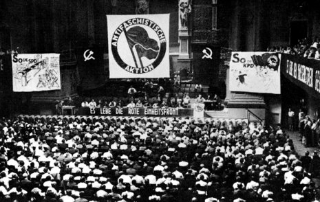 Gesamtdeutscher Kongress der »Antifaschistischen Aktion« am 10. Juli 1932 in Berlin