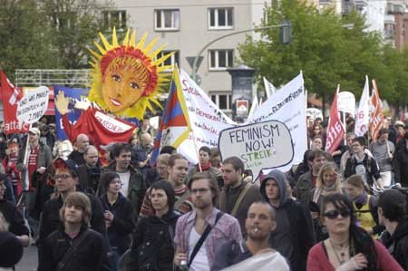 Mayday-Parade in Berlin