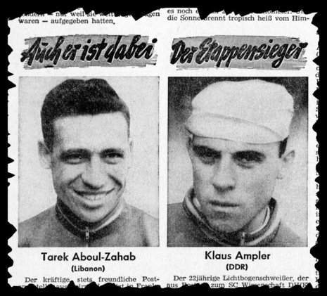 Auf der Sportseite vom 13. Mai 1963. Tarek Aboul-Zahab.