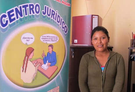Daniala Quanta, ist Aktivistin der Gewerkschaft für Hausangestellte in Bolivien. Die 23-Jährige wuchs in der Nähe von Boliviens Hauptstadt Sucre auf und lebt heute in La Paz. Ihre Eltern sind einfache Bauern aus einem Dorf nahe Sucre und sie hat vier Geschwister. Mit ihr sprach nd-Autor Knut Henkel.