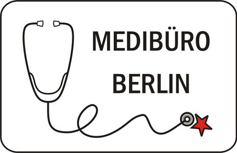 Plakat und Logo: medibuero.de