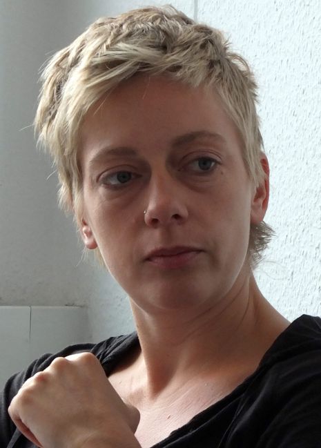 Ani Dießelmann ist Sprecherin des Blockupy-Bündnisses und Mitglied in der Interventionistischen Linken, in der sich linksradikale Gruppen zusammengeschlossen haben.