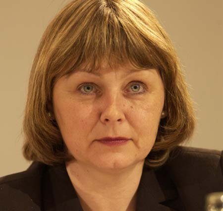 Sylvia-Yvonne Kaufmann, Stellvertretende Vorsitzende der Linksfraktion im EU-Parlament.