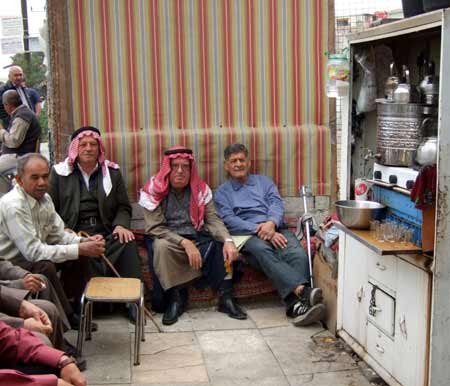 »Treffpunkt der Iraker« in Jaramana bei Damaskus.
