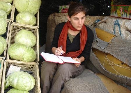 Die Journalistin Karin Wenger notiert die Erfahrungen eines Gem&#252;seh&#228;ndlers im Jordantal.