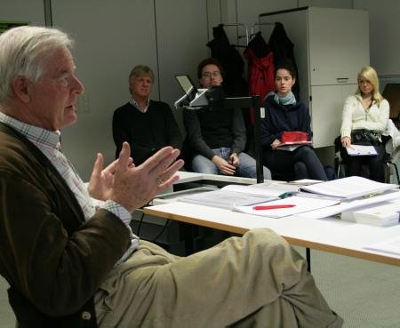 Über seine Erfahrungen in Malawi sprach Arnold von Rümker mit Berliner Schülern.