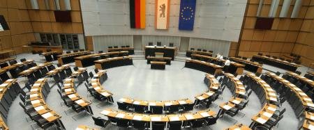 Plenarsaal des Abgeordnetenhauses
