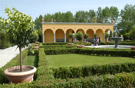 Der letzte Neuzugang im Frühsommer 2008 – der italienische Renaissancegarten.