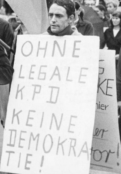 Protest in Mannheim