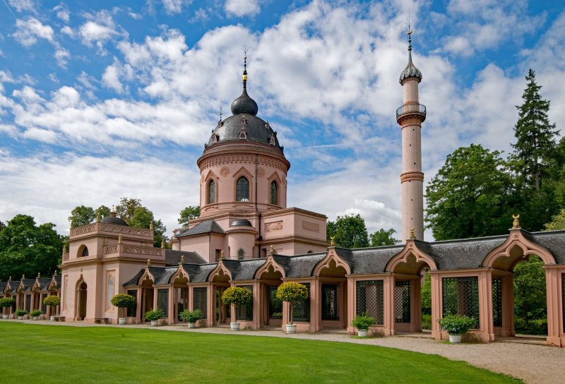 Rote Moschee im Schwetzinger Schlossgarten