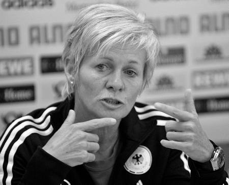 DFB-Trainerin Silvia Neid steht in den n&#228;chsten Tagen im Blickpunkt. Foto:dpa